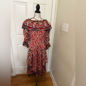 Diane Freis vintage georgette Dress